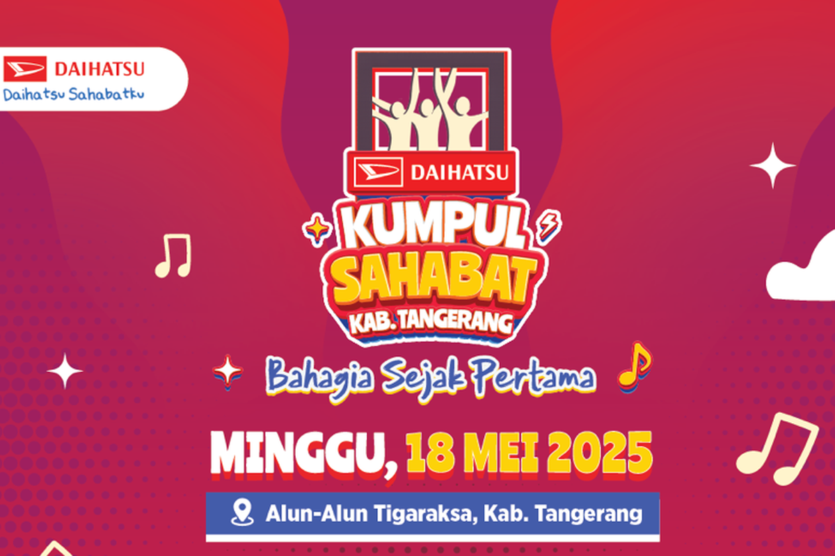 Daihatsu Kumpul Sahabat, hiburan, gratis, Tangerang, komunitas, D'Masiv, Komunitas, D'MASIV, Gratis, Bahagian Sejak Pertama, Daihatsu Kumpul Sahabat Siap Hibur Warga Tangerang Akhir Pekan Ini
