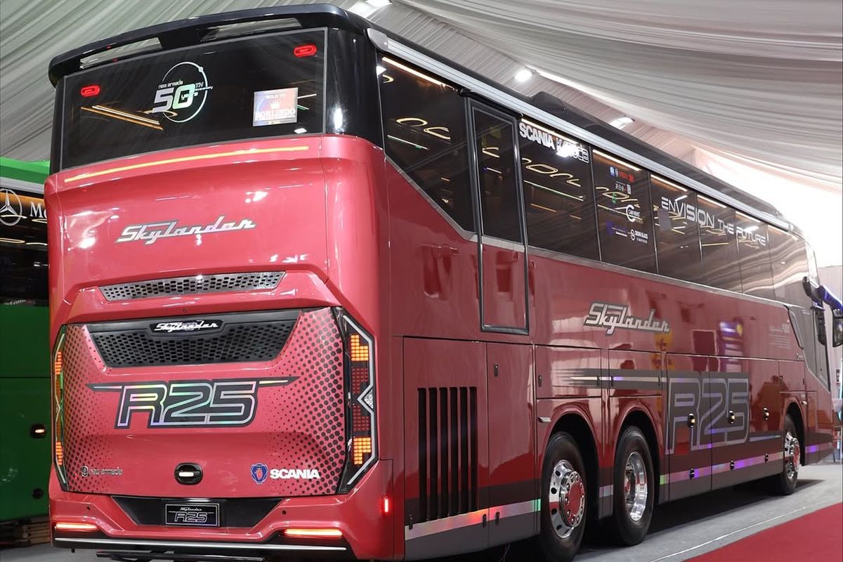 New Armada, Bus Skylander R25, Desain Inovatif, new armada, bus Skylander R25, desain inovatif, lampu belakang praktis, Skylander R25: Keunggulan Desain Lampu Belakang Inovatif
