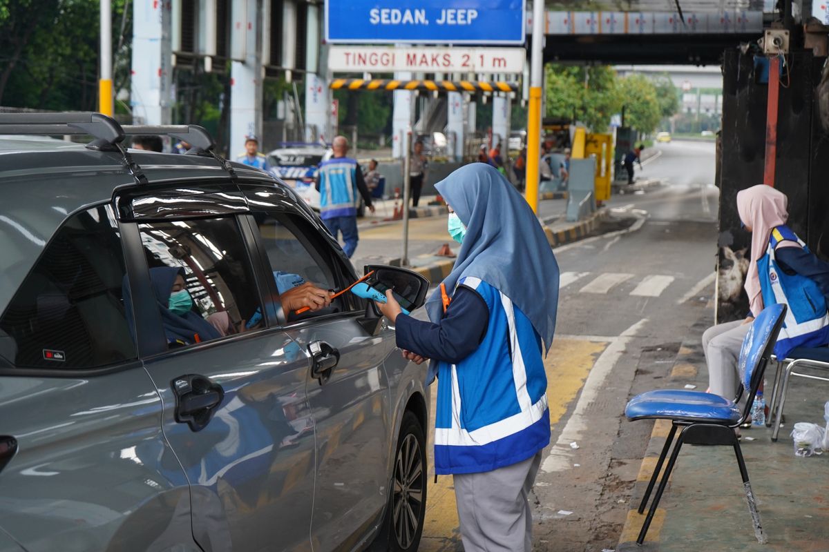 otomotif, demo, Lalu Lintas, Jasa Marga, gerbang tol, kendaraan bermotor, Tol Dalam Kota, aksi demonstrasi, Tol Dalam Kota Kembali Normal, Sejumlah GT Belum Beroperasi