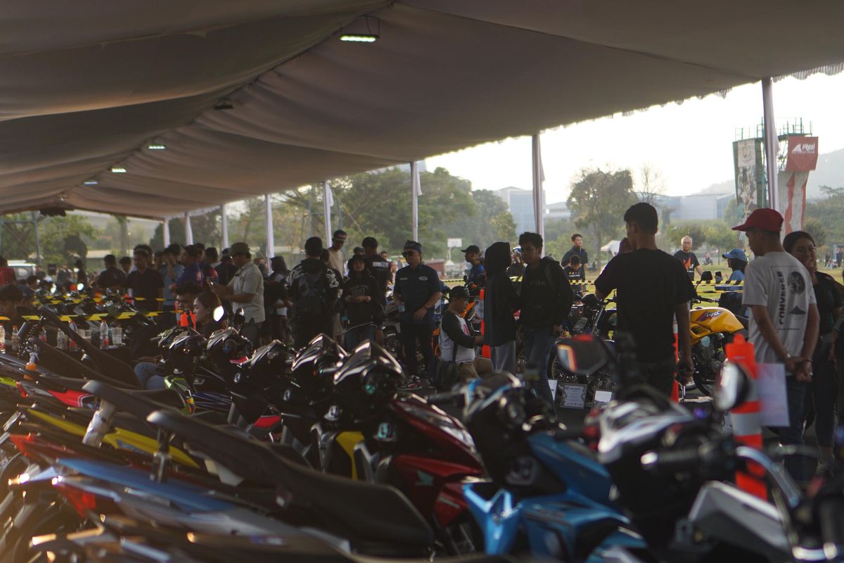 Laki Code, KOmunitas balap, Astra Honda Jawa Barat, Ajang Balap, Modifikasi, dan Gaya Hidup Maskulin Hadir di Jawa Barat