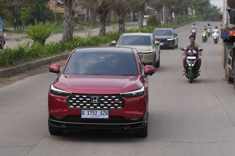 Honda, HR-V e:HEV, HR-V hybrid, Media Test Drive, konsumsi BBM, Konsumsi BBM, Honda Prospect Motor (HPM), HR-V Hybrid, SUV Hybrid, Jajal Honda HR-V Hybrid, Jakarta-Anyer-Jakarta, Seirit Itu Ternyata