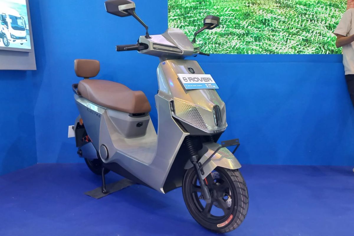 Motor Anak Bangsa, Periklindo Electric Vehicle Show, PEVS, E-Rover, motor listrik, Electro, Luyuan, Motor listrik, PEVS 2025, Bahas Spesifikasi Electro E-Rover yang Meluncur di PEVS 2025