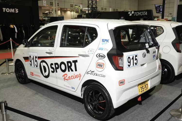 Daihatsu Pamer Mira e:S Versi Balap yang Tampil Sederhana