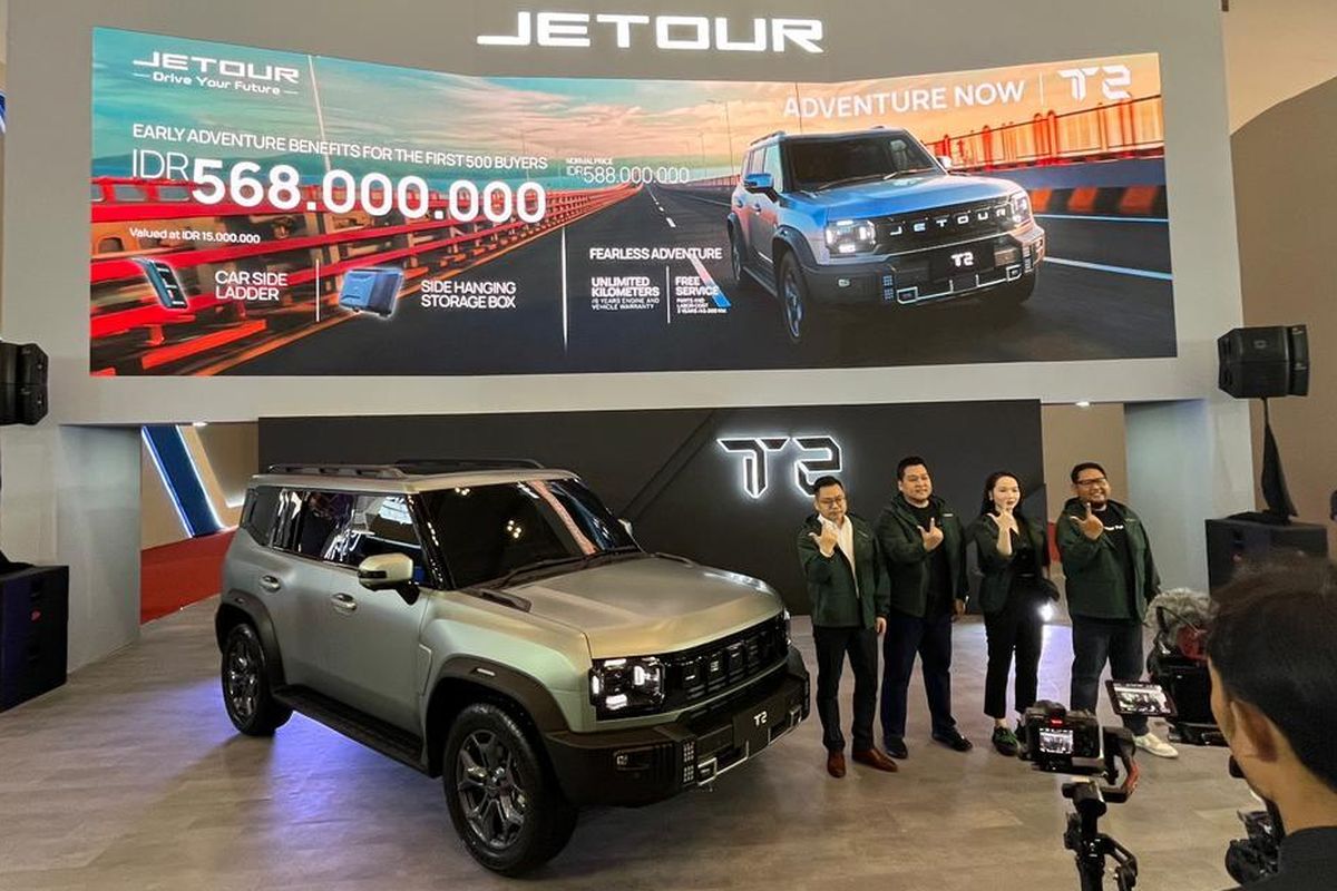 Jetour T2 Meluncur di GJAW 2025, Masih Harga Khusus Rp 500 Jutaan
