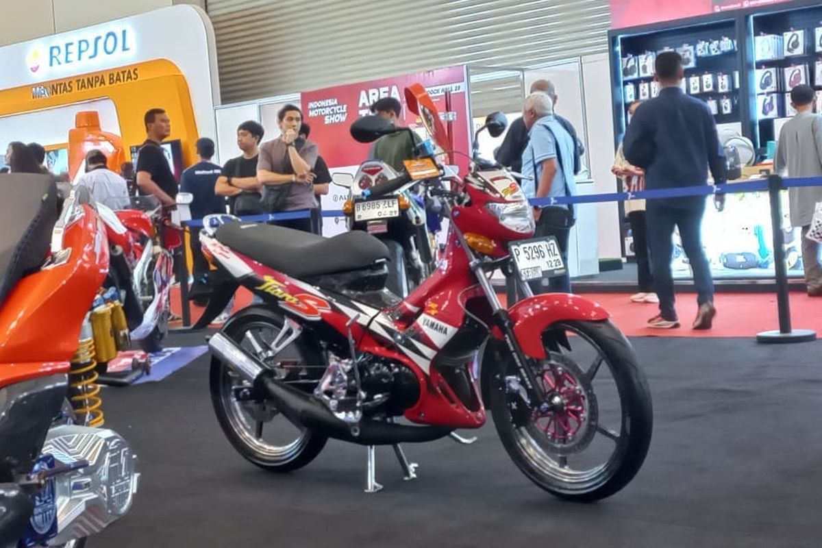 IMOS, yamaha, ayago, motor, IMOS 2025, Yamaha Tiara, Yamaha Tiara: Legenda 2-Tak Bikin Nostalgia