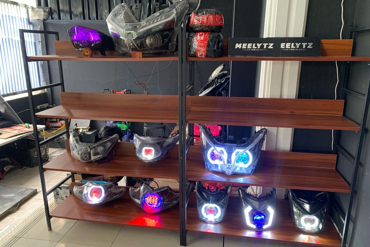 Modifikasi motor, sistem kelistrikan, lampu Bi-LED, pencahayaan terang, Pasang Lampu Bi-LED Lebih Rekomendasi buat Motor Keluaran Baru