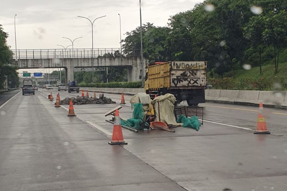 Perbaikan di Ruas Tol Cijago, Target Selesai Februari