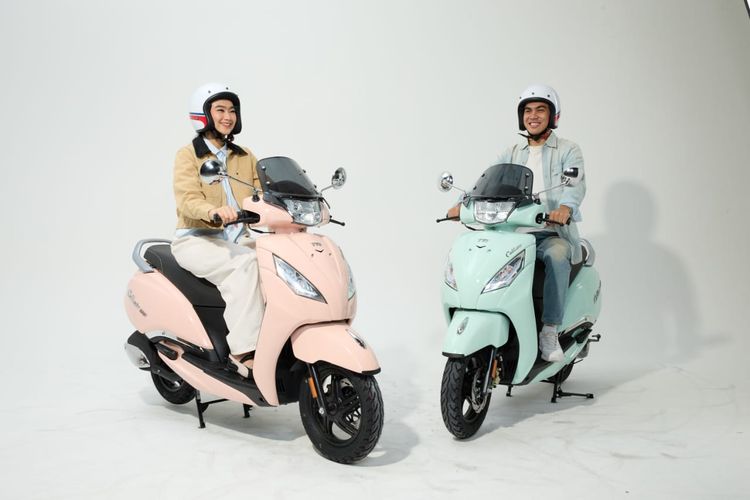 TVS Rilis 2 Warna Baru Callisto 125, Harga Rp 22,8 Juta