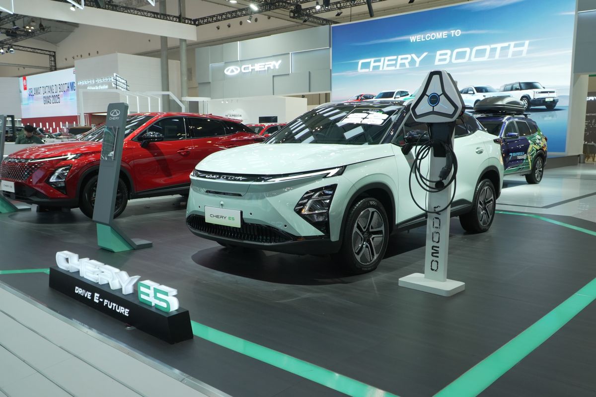 Chery, Voltron, Kendaraan Listrik, kendaraan listrik, GIIAS 2025, Kendaraan listrik, Chery Jalin Kerja Sama Strategis dengan Voltron di GIIAS 2025