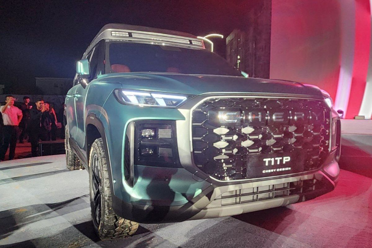 peluncuran global, Chery T1TP, SUV modular, Kendaraan konsep, Inovasi Chery T1TP: SUV 7-Kursi yang Dapat Berubah Menjadi Pikap
