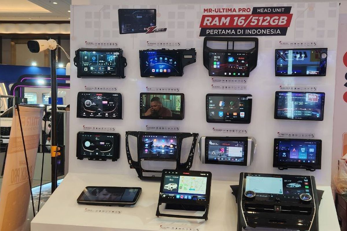 Pilihan Head Unit di IIMS 2026, dari yang Murah sampai Mahal
