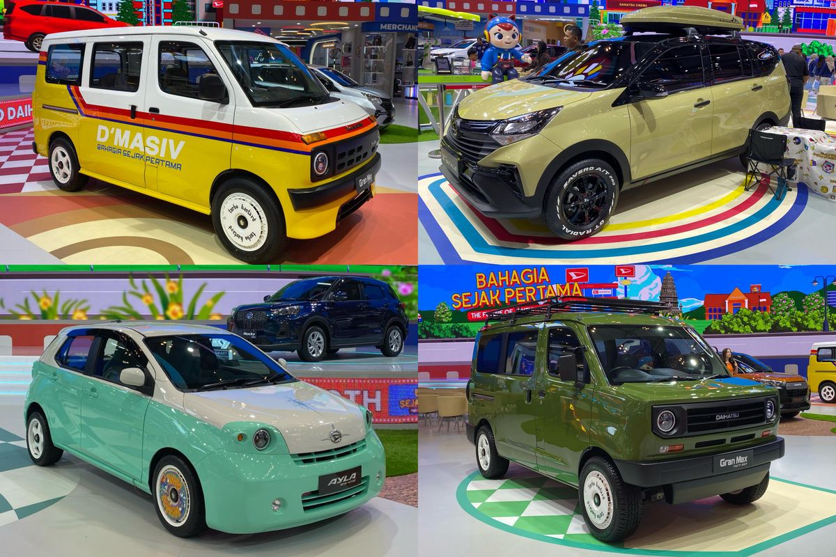 mobil modifikasi, Daihatsu, Toyota Rangga, GIIAS 2025, Ragam Modifikasi di GIIAS 2025, dari Offroad hingga Gaya Stance