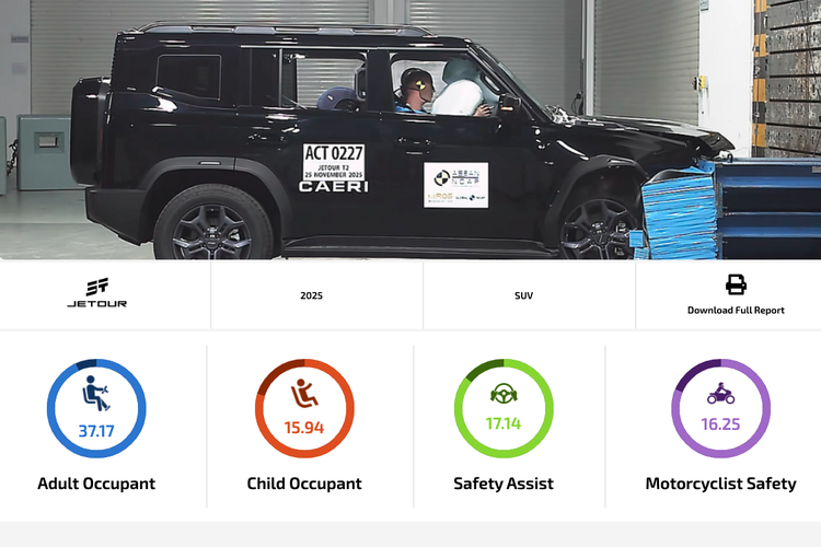 Penjelasan Jetour T2 Bisa Terbakar, Meski Kantongi 5 Bintang NCAP