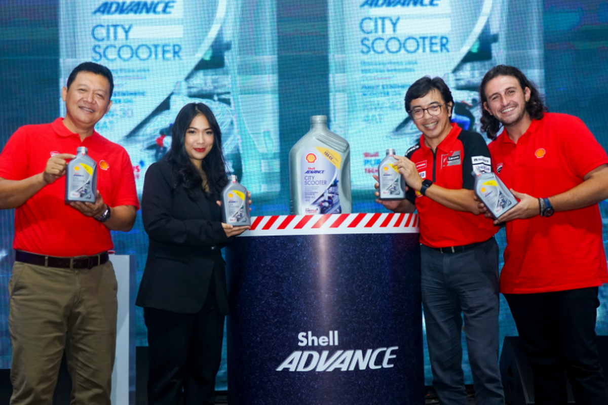 Shell Indonesia, Shell Advance City Scooter, Pelumas mesin motor matik, Produsen Oli Ini Luncurkan Pelumas Baru Khusus Motor Matik