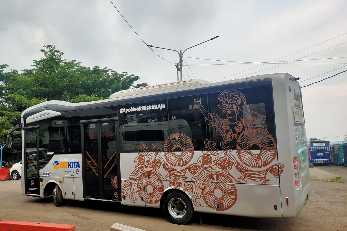 Biskita, Biskita Trans Depok, kendaraan umum, naik bus, Biskita Trans Depok Bakal Tambah Empat Rute Baru