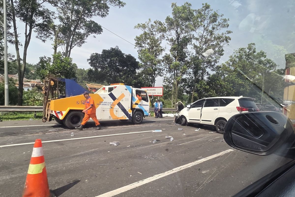 Macet di Tol Purbaleunyi Arah Jakarta, Imbas Kecelakaan di KM 125