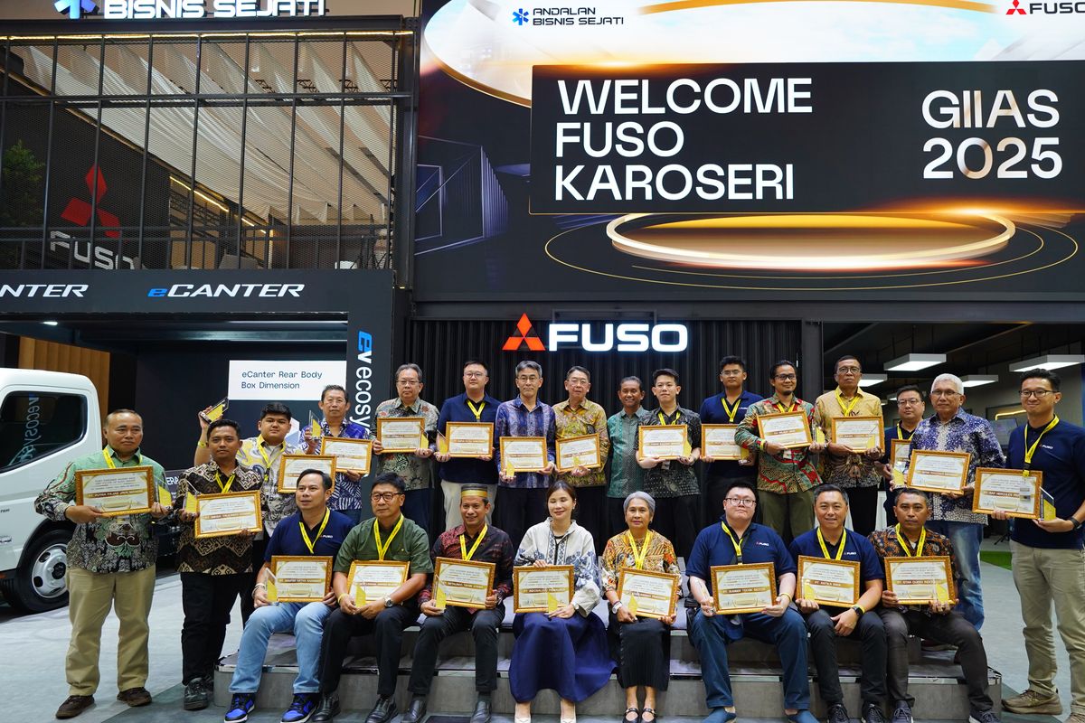 Mitsubishi Fuso, Fuso Karoseri Award, Aji Jaya, GIIAS 2025, Mitsubishi fuso, Fuso Karoseri Award 2025: Apresiasi untuk Industri Karoseri