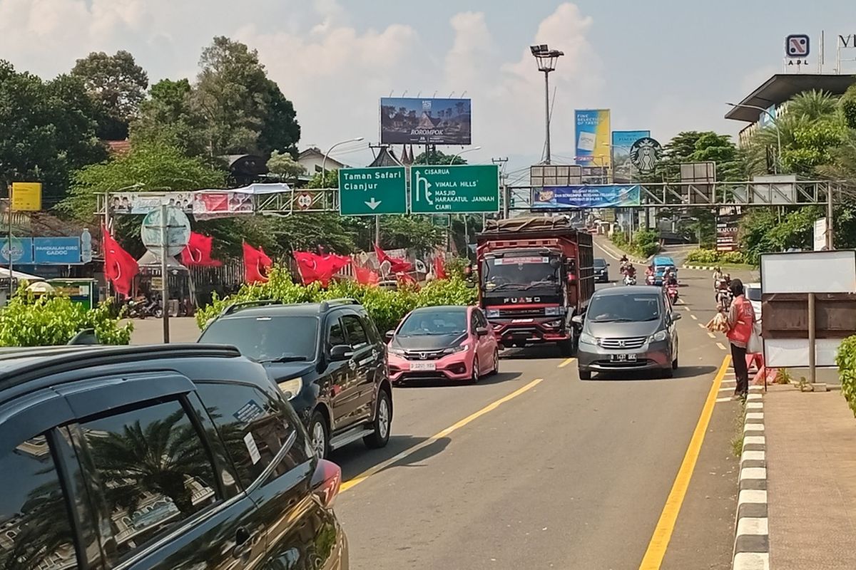 lalu lintas, one way, Puncak, puncak, rekayasa lalu lintas, Puncak Bogor, One way, Lalu Lintas, Update: One Way Arah Bawah dari Puncak Menuju Jakarta Berlaku