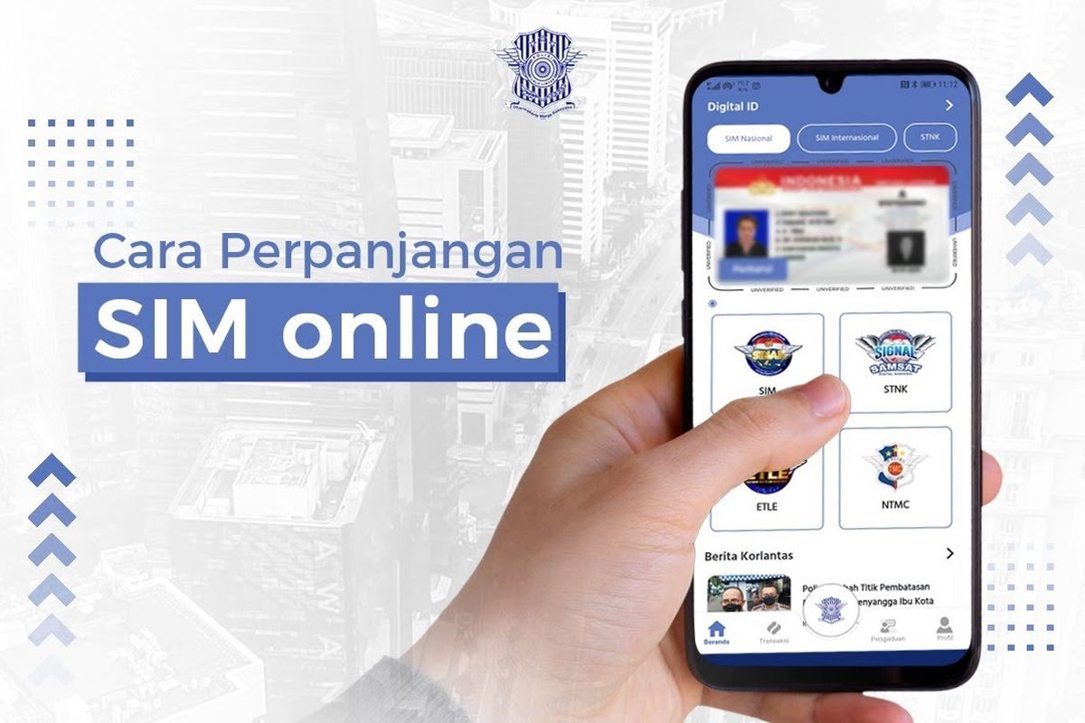 perpanjang SIM, perpanjang sim online, Surat Izin Mengemudi, Begini Cara Perpanjangan SIM secara Online dari Rumah