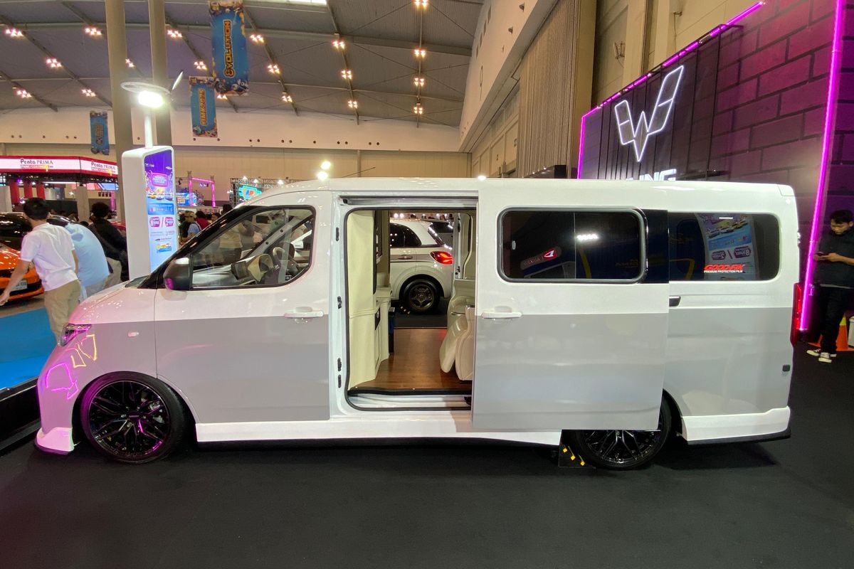 modifikasi, Modifikasi mobil, Wuling, Wuling Mitra EV, Mitra EV, Wuling Mitra EV Bergaya VIP, Elegan dan Mewah