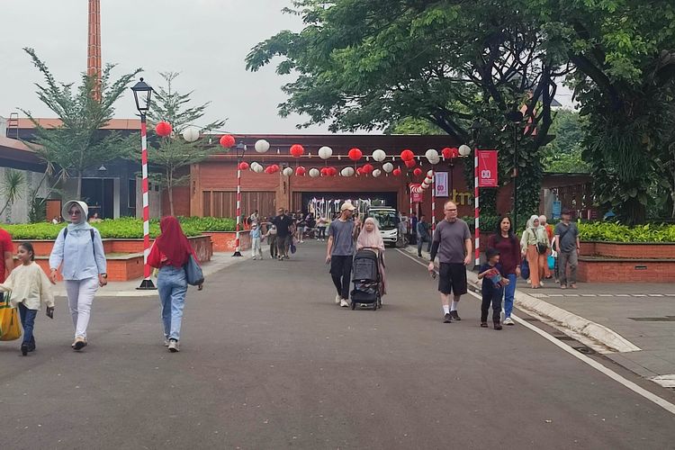 Rekayasa Lalu Lintas Malam Tahun Baru di TMII