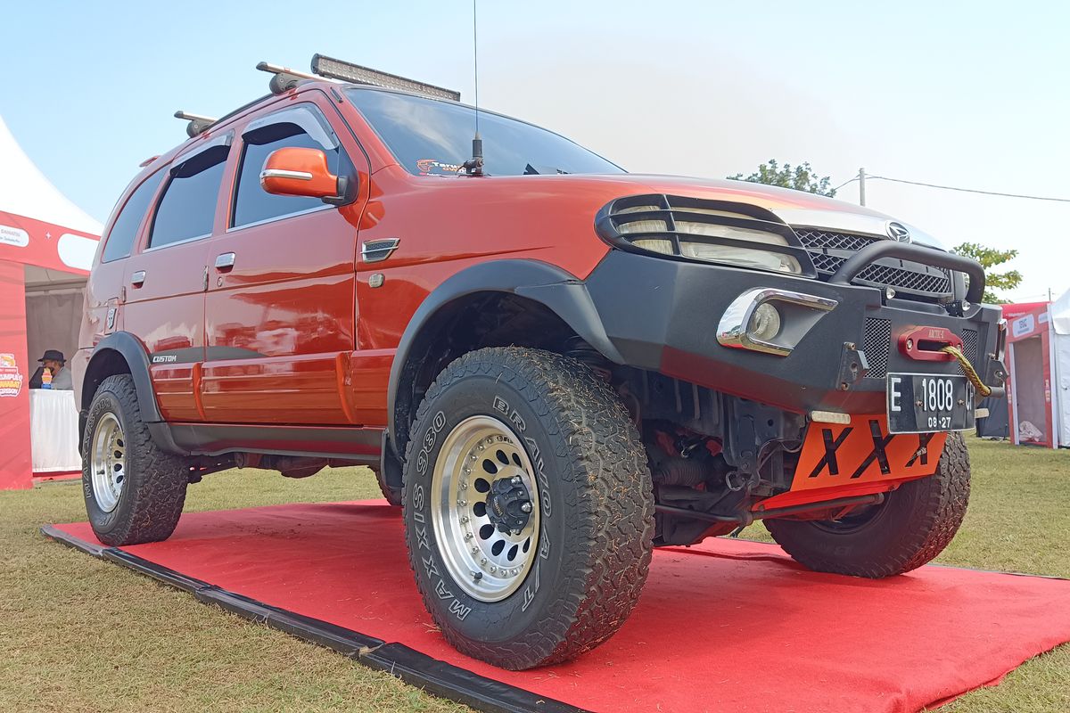 modifikasi, Daihatsu Taruna, Daihatsu Kumpul Sahabat Cirebon, Daihatsu Taruna Club, Daihatsu Taruna CSX, Modifikasi Taruna Ala Alto di Daihatsu Kumpul Sahabat Cirebon 2025