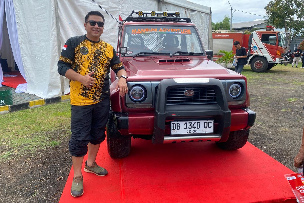Feroza Lawas Tampil Fungsional di Daihatsu Kumpul Sahabat Bitung 2025