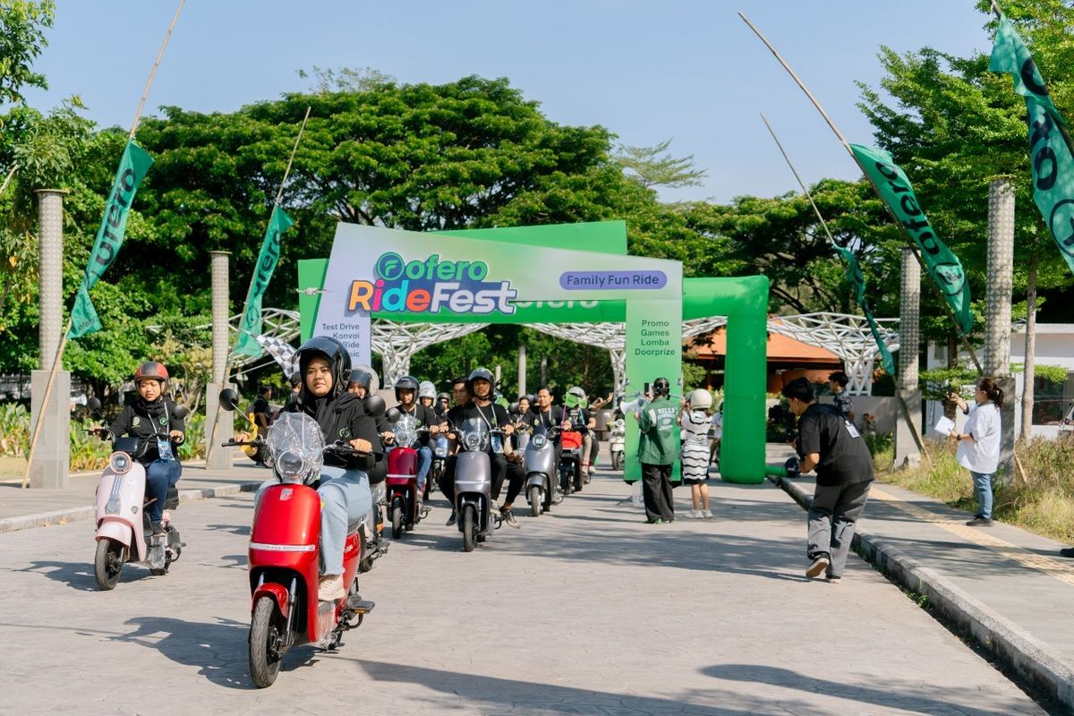 motor listrik, Test ride, kendaraan listrik, Ofero, Produsen Motor Listrik Ini Gelar Festival Test Ride