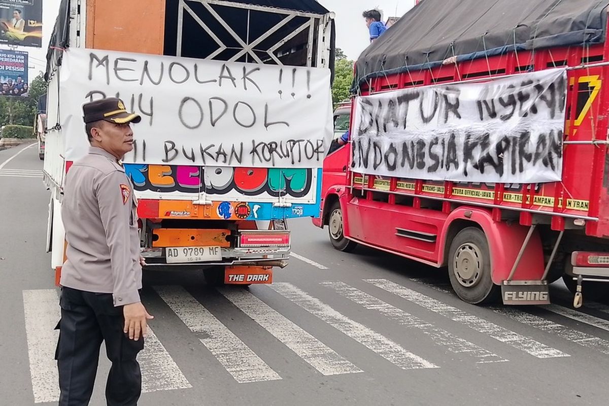 truk ODOL, Farid Hidayah, regulasi Zero ODOL, Demo sopir truk, Truk ODOL Merugikan Sopir, Tapi Kenapa Mereka Demo?