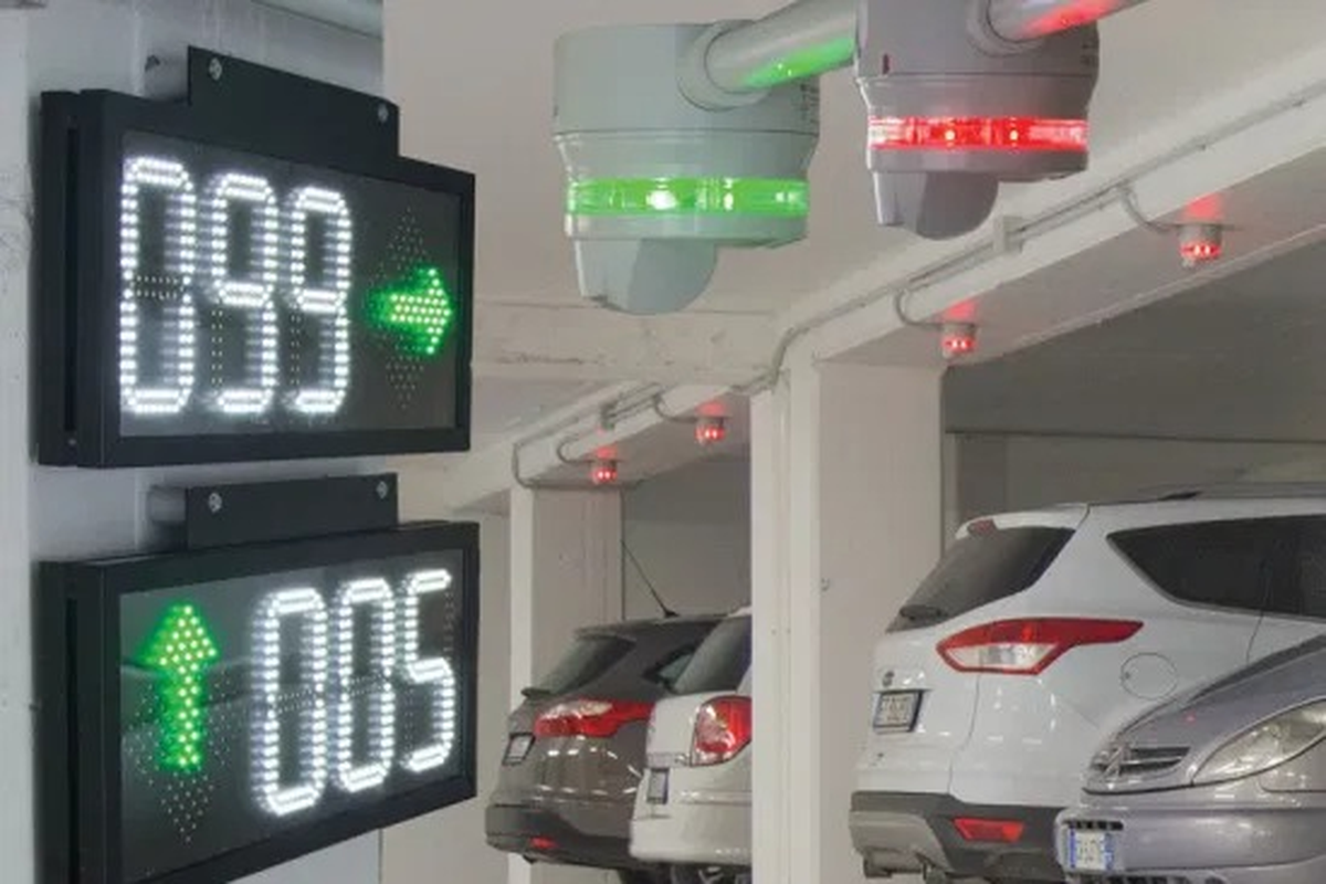 tempat parkir, ultrasonik, sensor parkir, Parking Lot, lampu LED, Pernah Terpikir Bagaimana Cara Kerja Lampu Indikator di Tempat Parkir?