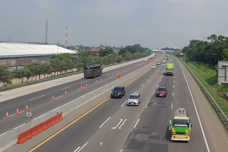Urai Kepadatan di Cikampek, Contraflow Diperluas