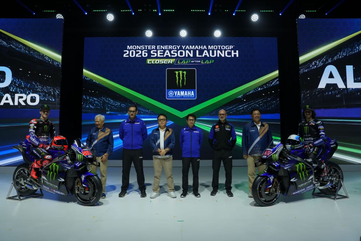 Yamaha Siapkan Daftar Upgrade Motor Balap V4 untuk MotoGP 2026