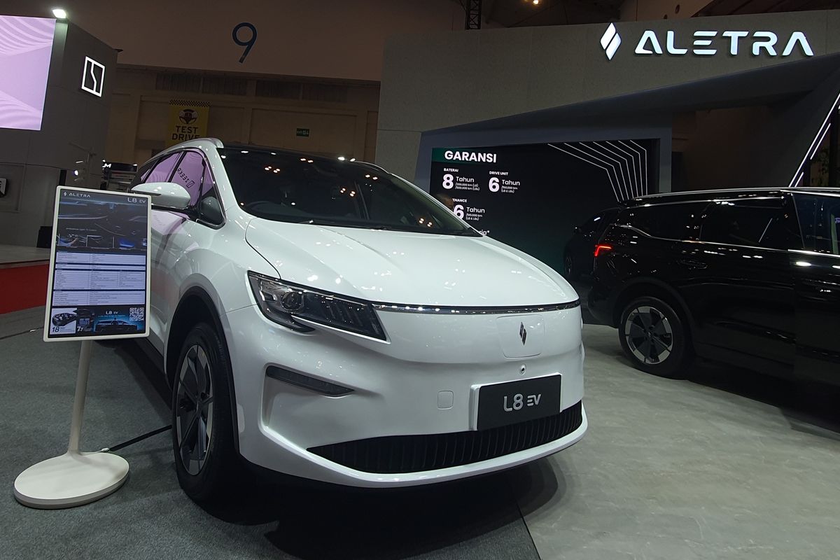 Aletra, Aletra L8, MPV listrik, Aletra L8 EV, Apa Kabar Mobil Listrik Aletra L8?