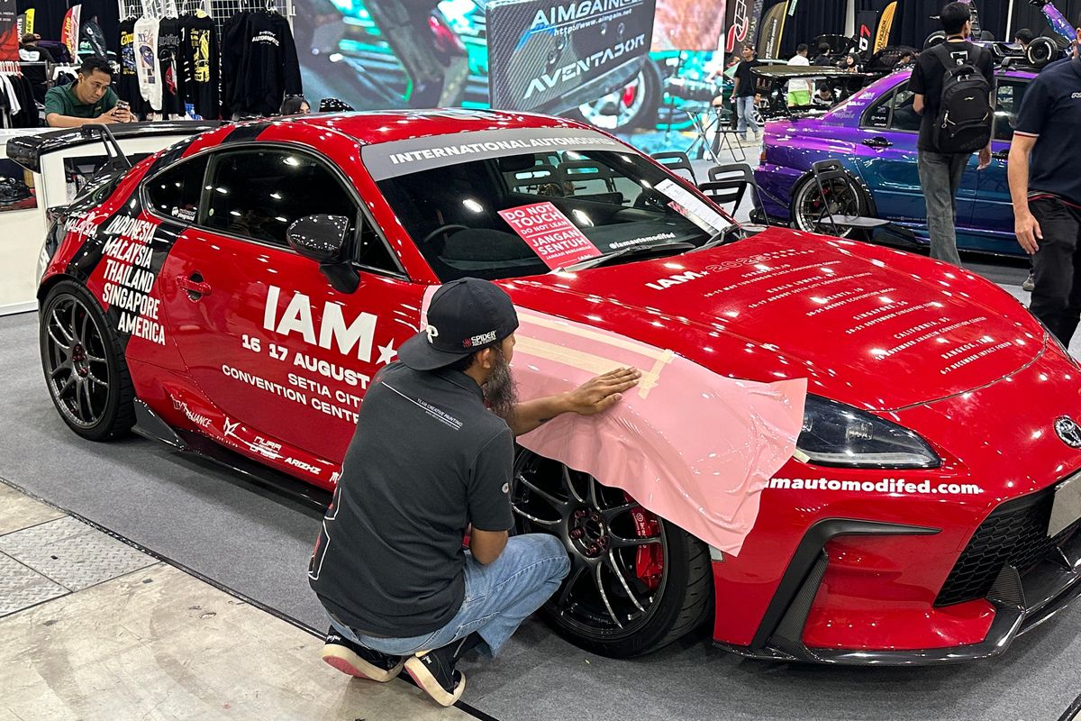 cat mobil, cat abca spider, cat otomotif, Cat Otomotif Indonesia Hadir di IAM Malaysia 2025