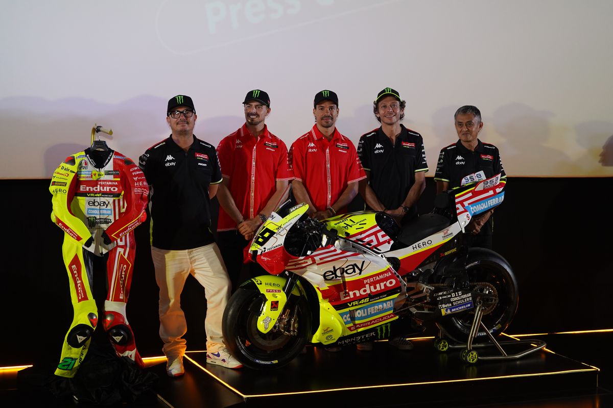 Valentino Rossi, Pertamina Lubricants, VR46 Racing Team, MotoGP Mandalika 2025, Rossi: VR46 Racing Team dan Pertamina Buka Peluang Pebalap Muda