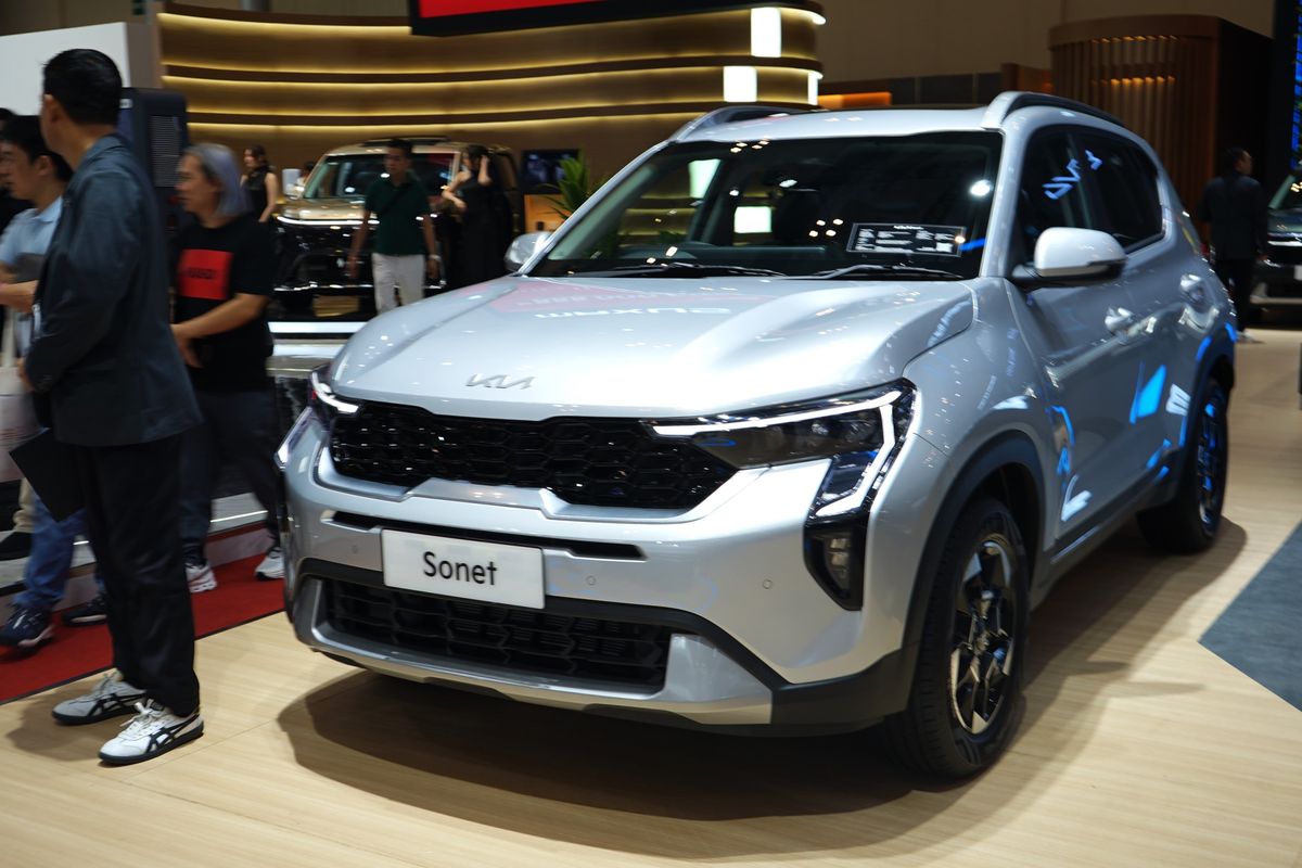 pameran, Kia Sonet, fitur, ADAS, turbo, Kia Seltos, GIIAS 2025, Duet SUV Stylis Kia di Lantai GIIAS 2025