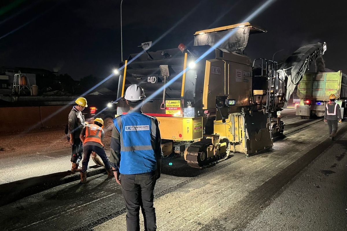 Hati-hati, Mulai Hari Ini Ada Pekerjaan Jalan di Tol Jakarta–Tangerang