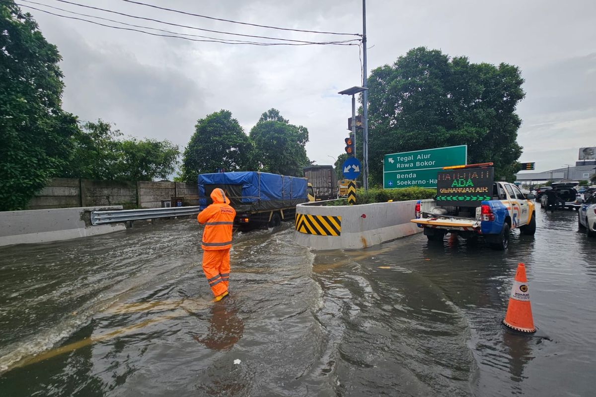 Awas Banjir di Tol Bandara Soetta, Ini Pilihan Akses Alternatif