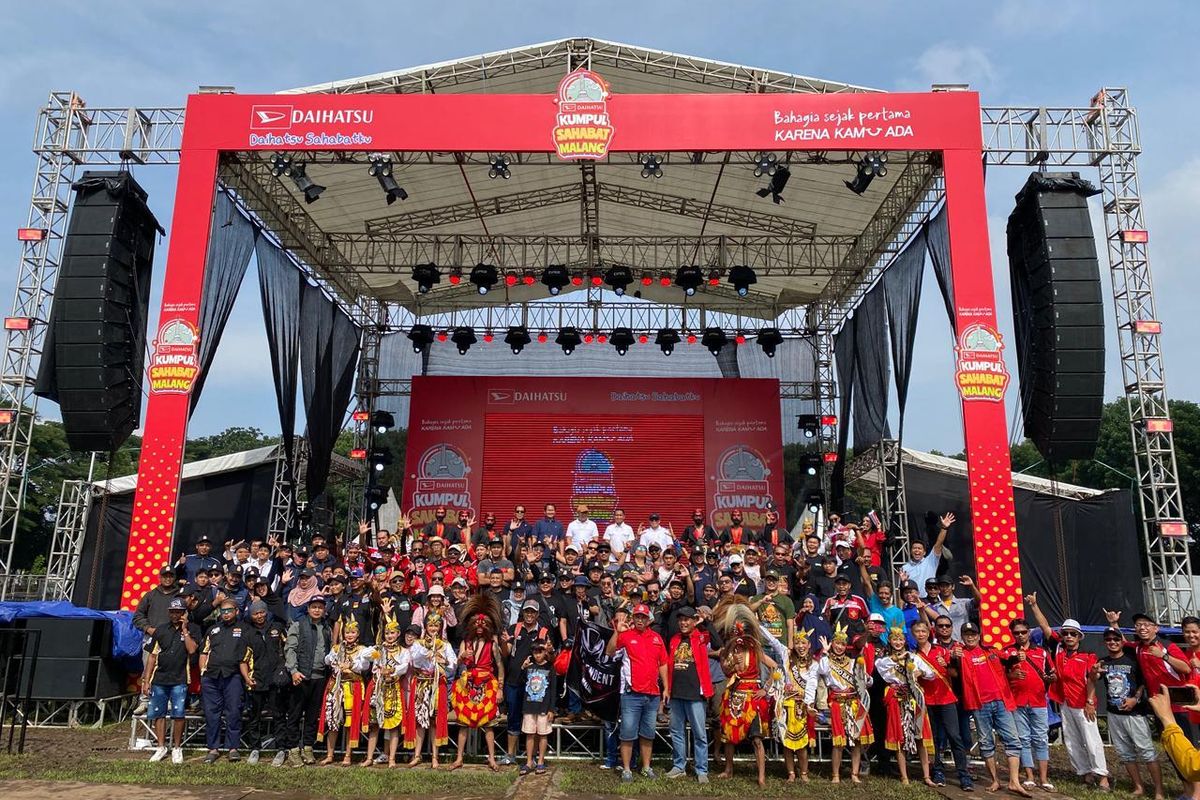Keseruan Daihatsu Kumpul Sahabat Malang