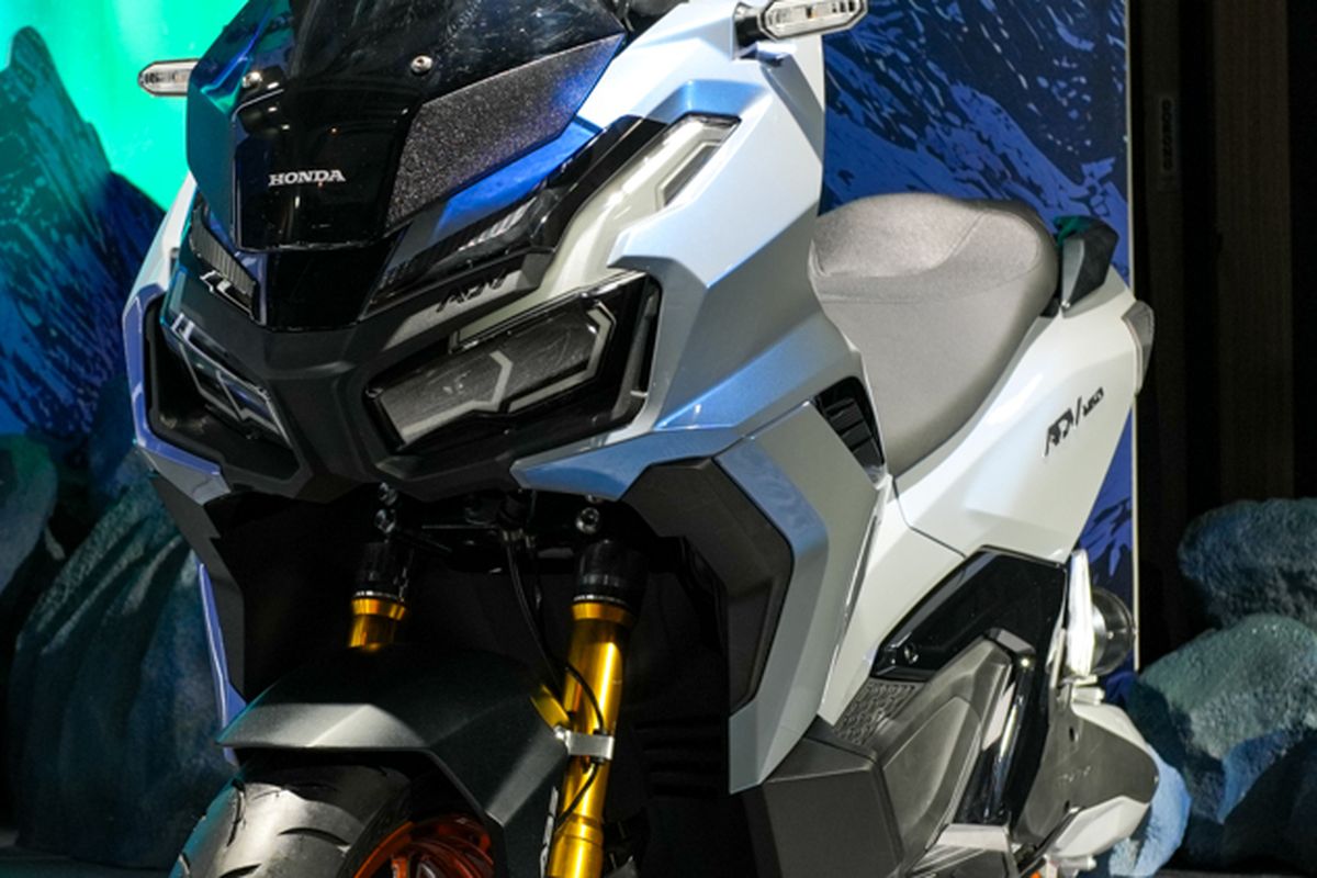 video, Suspensi, modifikasi, Honda ADV 160, ADV 160 RoadSync, Astra Honda Motor, Honda ADV 160 RoadSync Berbalut Nuansa Aurora (Video)