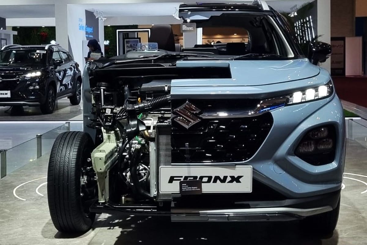 Suzuki, Fronx, LSUV, mesin, K15B, K15C, Mesin, hybrid, Hybrid, SHVS, harga, GIIAS 2025, Mengenal Dua Mesin Beda Karakter Suzuki Fronx di GIIAS 2025