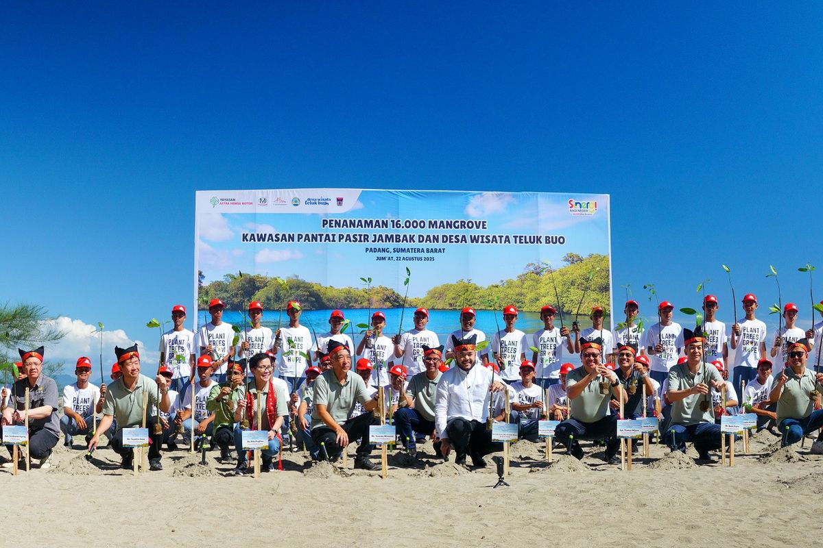 Mangrove, Laut, Iklim, ekosistem, pesisir, Yayasan AHM, Langkah AHM Jaga Ekosistem Pesisir dan Satwa Laut