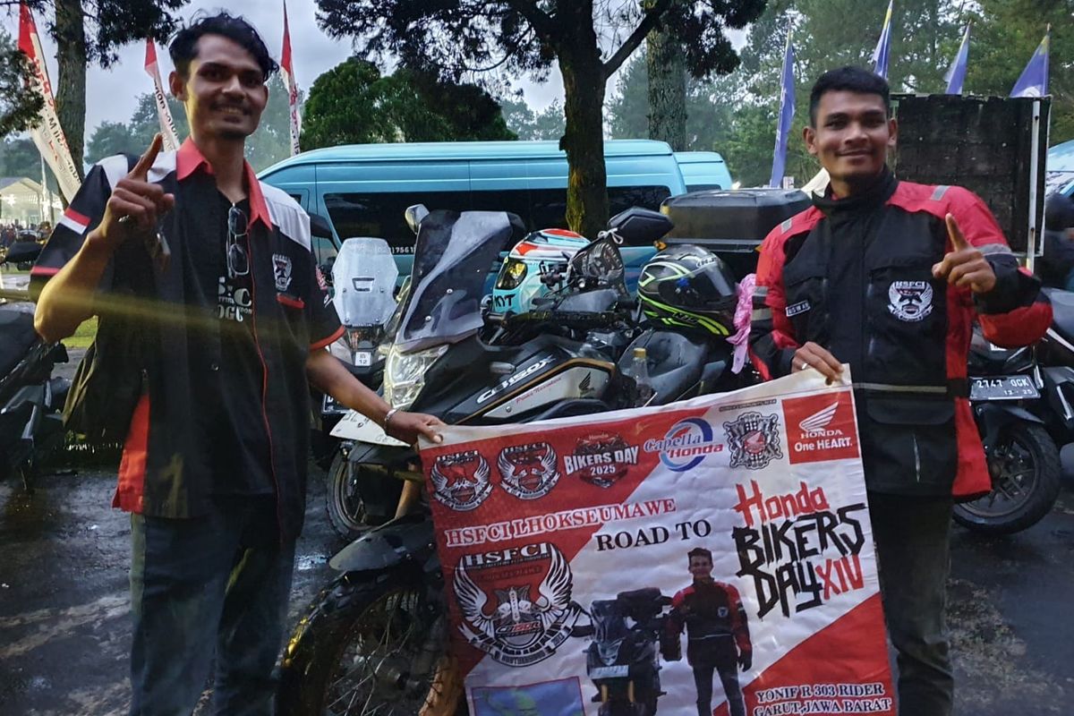 Cerita Peserta Touring Terjauh, Tidak Diperbolehkan Menginap di Hotel