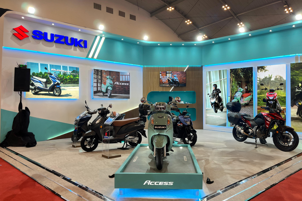 IMOS, Suzuki, motor Suzuki, diskon motor suzuki, IMOS 2025, Suzuki Tebar Diskon Motor hingga Rp 1 Juta di IMOS 2025