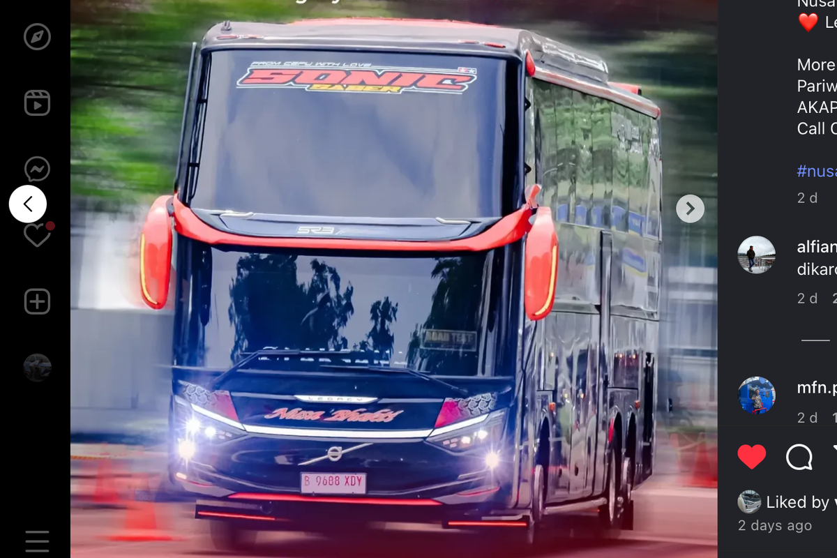 bus baru, Volvo B11R, Legacy SR3 Neo, Legacy SR3 Neo XXHD, PO Nusa Bhakti, Bus Baru PO Nusa Bhakti, Pakai Bodi Legacy SR3 Neo XXHD