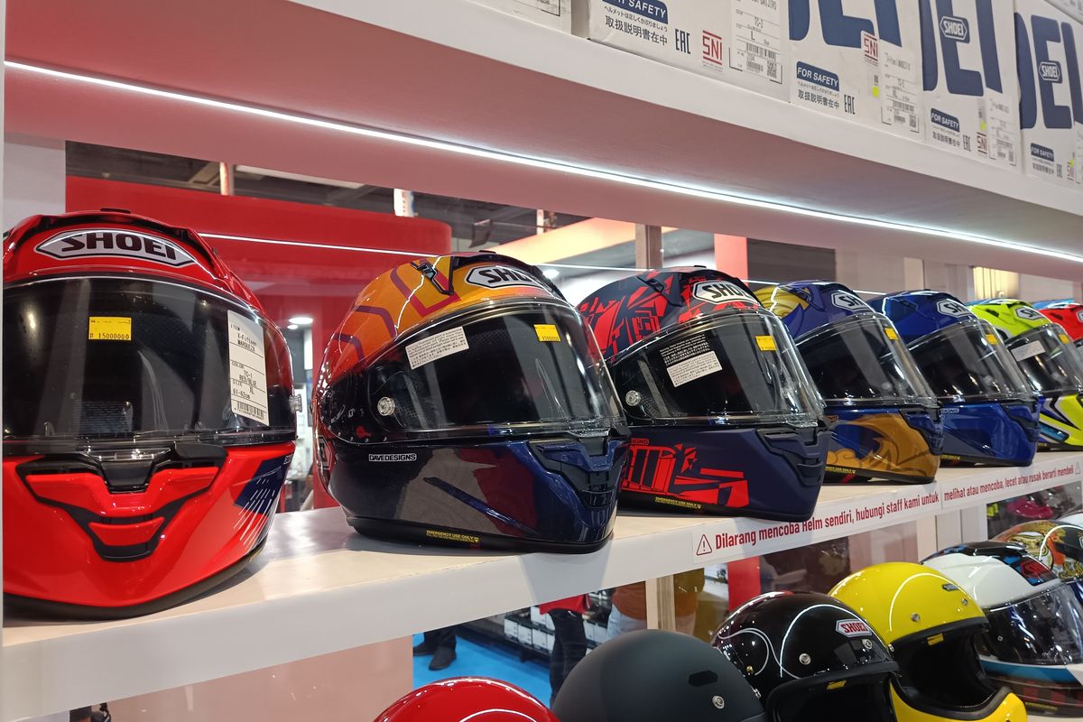 Helm Pebalap MotoGP di IMHAX 2025, mulai Rp 7 Jutaan