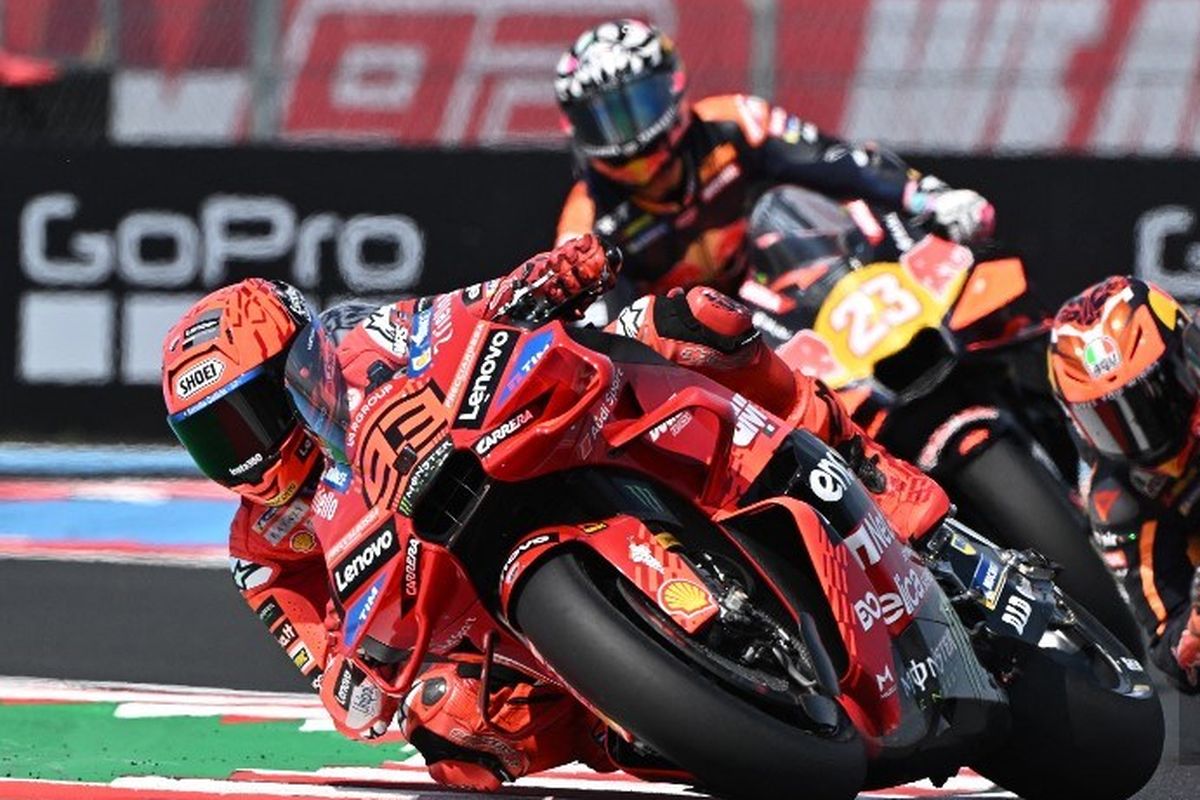 MotoGP, Marc Marquez, MotoGP Hungaria, motogp hungaria 2025, Jadwal MotoGP Hungaria 2025, Balapan 26 Lap Mulai Pukul 19.00 WIB