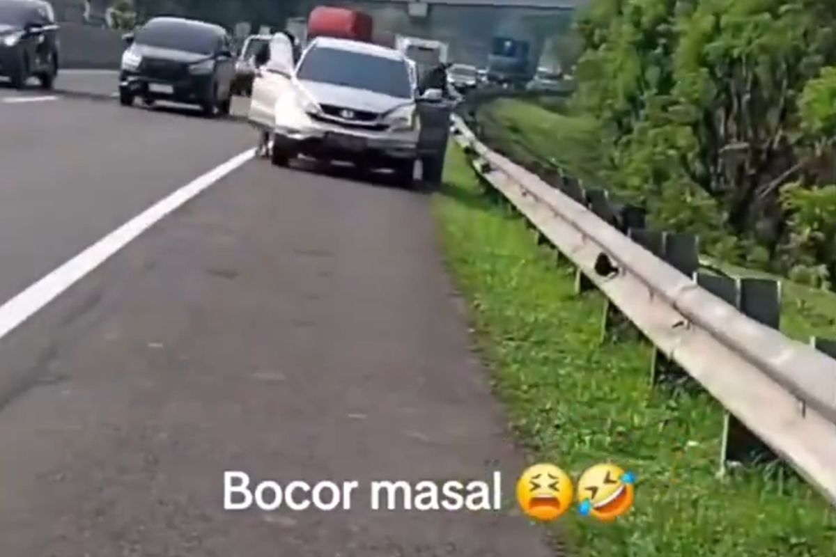 Jasa Marga, Tol Cipularang, viral, Ban Pecah, kendaraan bermotor, Ban Mobil Bocor Massal di Tol Cipularang, Ini Penjelasan Jasa Marga