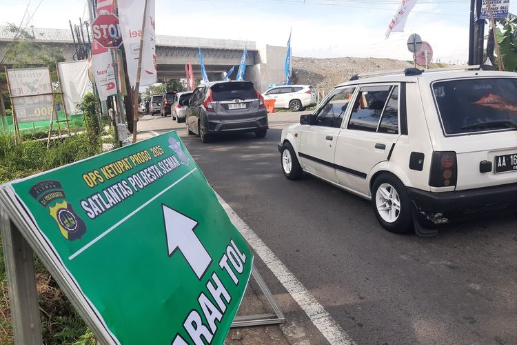 Tamanmartani, ditutup, tol fungsional, tamanmartani, Tol fungsional Tamanmartani, Jalan Tol Tamanmartani Ditutup Setelah Dibuka Fungsional Selama Lebaran 2025