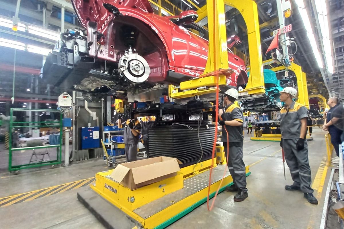 industri otomotif, manufaktur, mobil listrik, VinFast, pabrik vinfast, VinFast Indonesia, Melihat Langsung Pabrik VinFast di Vietnam, Pakai 1.400 Robot